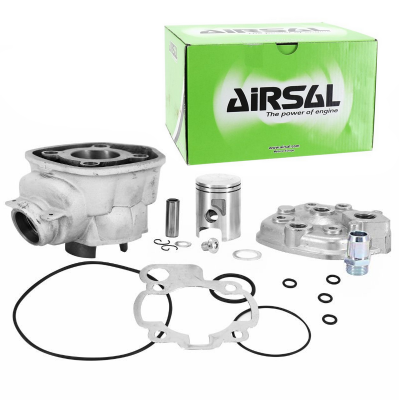 Kit haut moteur airsal fonte pour minarelli am6 aprilia rs rx 50 malaguti xsm xtm peugeot xp6 xps yamaha tzr ...