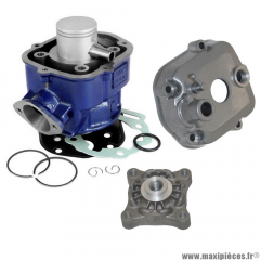 Kit cylindre piston 50cc carenzi fonte cylindre piston + culasse adaptable : euro3 derbi senda drd x-treme x-race sm gpr gilera rcr smt aprilia rs rx sx ...