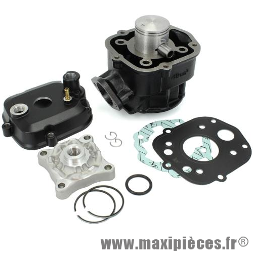 Haut moteur fonte Carenzi evolution pour mécaboite derbi 50cc senda 2006 / gpr / aprilia rs / gilera smt / rcr (euro 3 et 4)