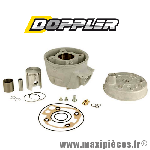 Kit haut moteur doppler vortex pour minarelli am6 : aprilia rs rx 50 malaguti xsm xtm peugeot xp6 xps yamaha tzr