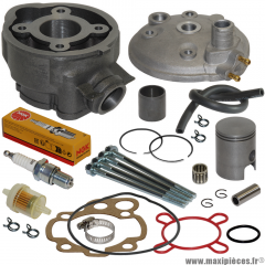 Kit haut moteur bougie cage pour motorisation am6 50cc 2T Yamaha Mbk Fantic Sherco rieju Peugeot et autres * Prix spécial !