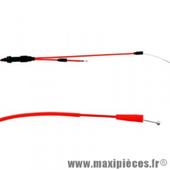 Transmission gaz/câble d'accelerateur rouge pour 50 a boite Sherco SE-R/SM-R/HRD 2006>