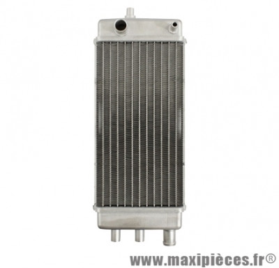 Radiateur d'eau (alu) adaptable pour 50 à boîte derbi senda,gilera smt, rcr…