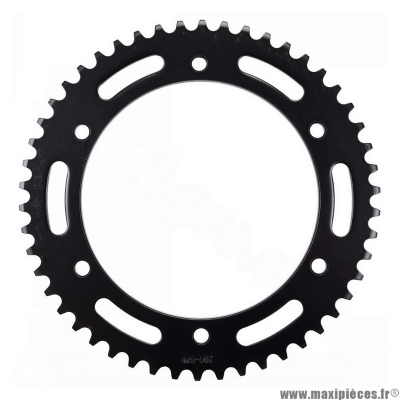 Couronne 53 dents Ø 136mm 6 trous adaptable pour moto 50cc Fantic enduro Xe motard Xm 2017