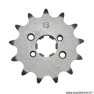 Pignon de chaine (420) 13 dents pour 50 à boite de derbi senda gpr fenix à partir de 2000