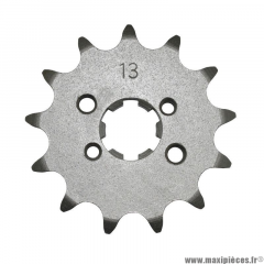 Pignon de chaine (420) 13 dents pour 50 à boite de derbi senda gpr fenix à partir de 2000