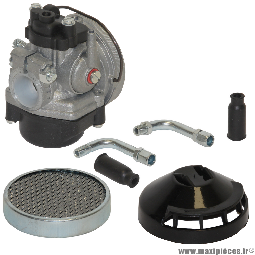 Carburateur Pour Cyclomoteur Ciao FL - Type SHA 12/12, Raccords 16 Mm (admission) Et 50 Mm (filtre à Air) - Pièce De Rechange