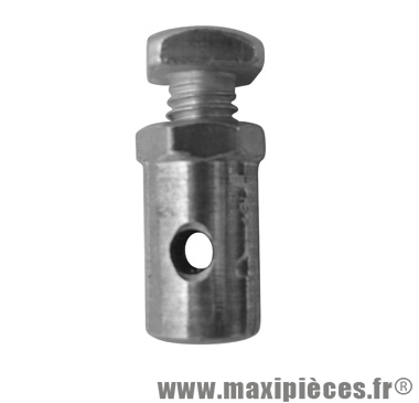 Serre câble de gaz et frein avant pour cyclomoteur mbk (Ø6mm) Blister de 25