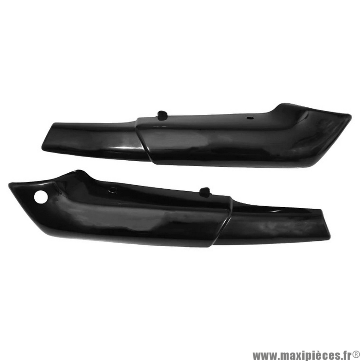Capotage-carter moteur pour mobylette peugeot 103 mvl noir (x2)