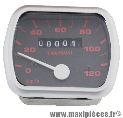 Compteur complet 120KM/H Transval pour peugeot 103 mvl