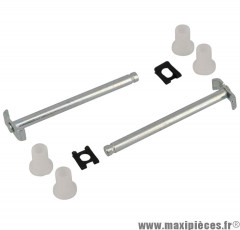 Axe de masselotte de variateur (avec guides + clips) pour cyclomoteur Peugeot 103 mvl, sp, rcx, spx * Prix spécial !