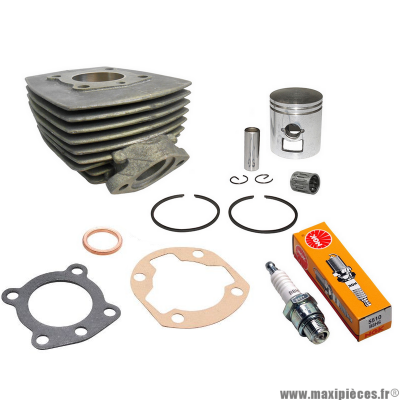 Kit cylindre piston joint bougie cage a aiguille pour Peugeot 103 air mvl sp spx rcx vogue