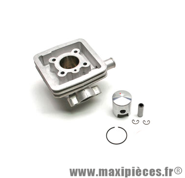 Kit cylindre piston airsal alu pour peugeot 103 liquide xplc clip rcx ...