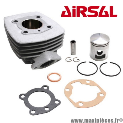 Kit cylindre Airsal alu nikasil pour cyclomoteur Peugeot 103 sp mvl spx rcx vogue z,104 et autre