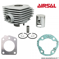 Kit cylindre piston airsal alu pour mbk 51 (av 10 av 51 ).