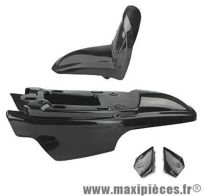 Kit carrosserie carénage noir adaptable pour Yamaha pw 50cc
