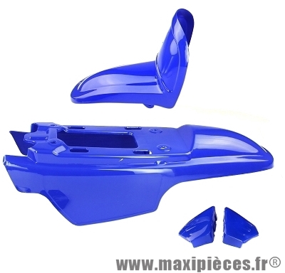 Kit carrosserie carénage bleu adaptable pour Yamaha pw 50cc