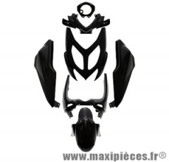 Kit carrosserie carénage noir pour mbk nitro yamaha aerox à partir de 2013