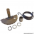 Axe-pignon de kick complet pour scooter 50 chinois 4T gy6,139qmb, kymco 50 agility 4T, peugeot 50 kisbee v-clic 4T, sym 50 orbit 4T, baotian 50 bt49qt 4T * Prix spécial !