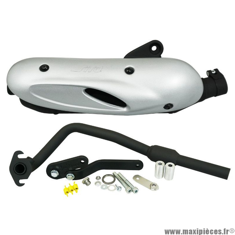 Pot/échappement Sito pour scooter Peugeot Kisbee 4T 50cc de 2010 à 2020 (Carburateur ou injection)