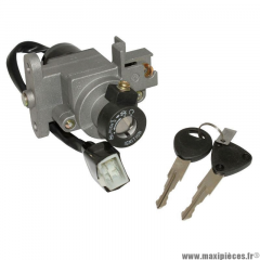 Contacteur a clé serrure neiman compatible pour scooter 50cc Peugeot kisbee 2/4T streetzone 2013-2020 * Prix spécial !