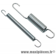 Ressort de béquille centrale scooter pour béquille buzzetti (l127mm, diametre17mm) (2 ressorts)