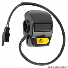 Commodo / commutateur droit pour scooter 50 peugeot kisbee, vivacity 3, speedfight 3