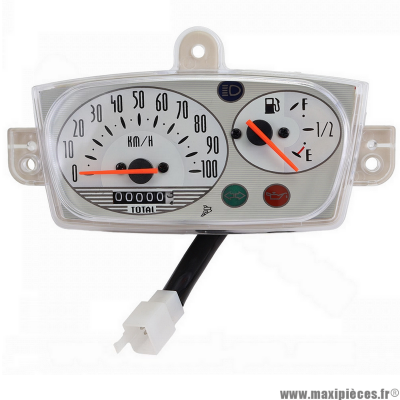Compteur adaptable pour scooter 2T 49,9cc Yamaha neos Mbk ovetto (5KK-H3510-10-00)