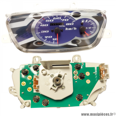 Compteur de vitesse pour scooter Mbk booster et Yamaha bw's à partir de 2004 et après