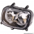 Pack phare/optique adaptable pour scooters MBK Booster et Yamaha BW's (2004-2017)