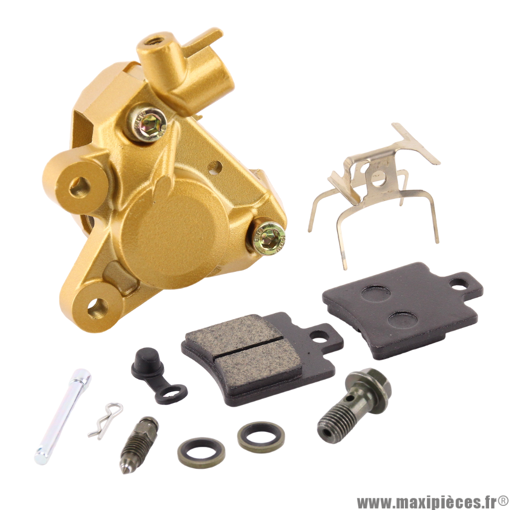 Pack étrier de frein avant complet pour scooter mbk booster nitro yamaha bws peugeot tkr trekker piaggio typhoon * Prix spécial !