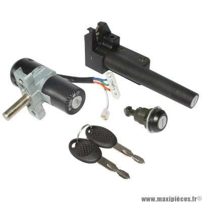 Contacteur a clé serrure neiman scooter 50cc adaptable pour scooter aprilia scarabeo 2T de 1993 à 2005 * Prix spécial !