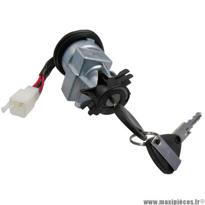Contacteur a clé serrure neiman pour scooter 50cc peugeot ludix monoplace tkr trekker x-fight speedfight 2 metal-x * Prix spécial !