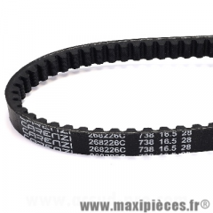 Courroie crantée renforcée aramid/epdm Carenzi pour scooter Mbk booster nitro ovetto stunt Aprilia sr50 Malaguti f10 f12 Yamaha aerox bws neos