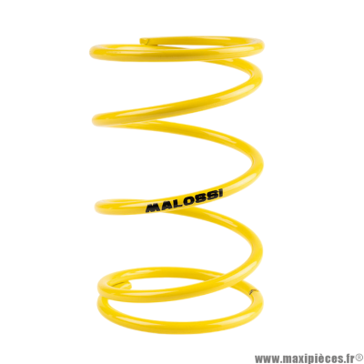 Ressort de poussée Malossi  jaune adaptable Peugeot Fox St Rapido Sc Sv V-clic(4t) Honda Vision Wallaroo dio lead Sym Kymco 2T 49.9cc * Prix spécial !
