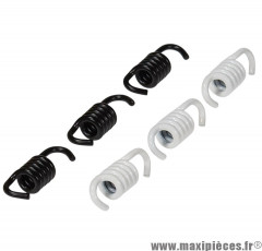 Jeu de ressorts d’embrayage Malossi 29 7454 – Blanc & Noir – Pour embrayage d’origine – Scooter 50cc SPEEDFIGHT / TREKKER / TYPHOON / NRG * Déstockage !
