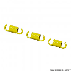 Ressorts Embrayage MALOSSI Racing Ø1.8mm (x3) jaune pour Delta / Fly Clutch * Prix spécial !