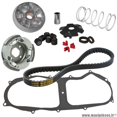 Pack transmission Malossi pour scooter Mbk/Yamaha nitro aerox ovetto neo's sr50 f10 f12 minarelli horizontal