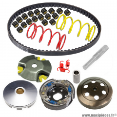 Pack vario hyper racing pour scooter Peugeot ludix vivacity tkr trekker speedfight 1/2/3 buxy zenith 50cc