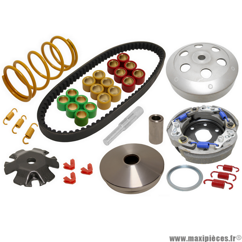 Pack variateur hyper racing pour scooter 50cc 2T Peugeot ludix vivacity tkr trekker speedfight 1/2/3 buxy zenith 50cc * Prix spécial !