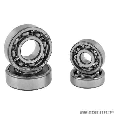 Kit roulements de transmission pour scooter Mbk/Yamaha booster/Bw's nitro/Aerox 50cc 2T tous années