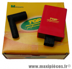 Bloc boitier cdi top performances racing avance variable pour scooter mbk booster 2004 stunt nitro ovetto yamaha bw's ng slider aerox jog neo's après 2002...