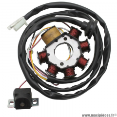 Stator allumage origine pour mbk booster next rocket spirit track stunt naked nitro yamaha aerox bws slider zuma avant 2003 fs0010 * Prix spécial !