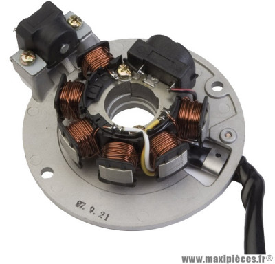 Stator d'allumage avec platine pour mbk booster next rocket spirit track stunt naked nitro yamaha aerox bws slider zuma avant 2003 fs0010 * Déstockage !