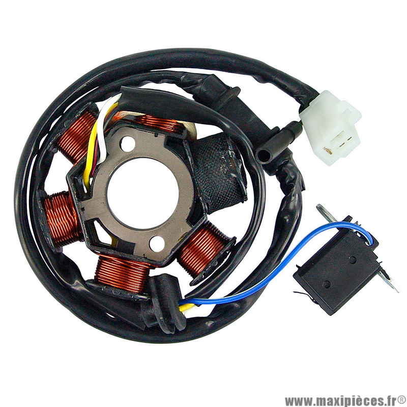 Stator allumage sans anti demarrage pour peugeot speedfight trekker buxy zenith elyseo metal-x looxor speedake tkr sv50 vivacity av2008 x-fight * Prix spécial !