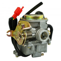 Carburateur pour scooter 50cc 4 temps chinois 139qmb gy6 peugeot v-clic kisbee baotian sym kymco agility et autres (Ø18mm) * Prix spécial !