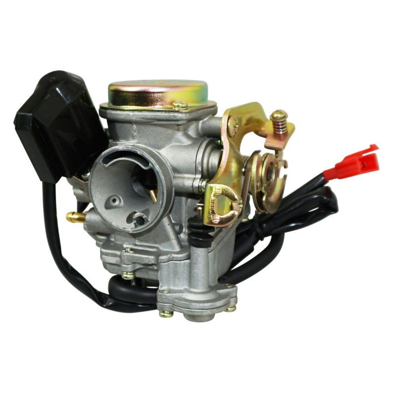 Carburateur pour scooter 50cc 4 temps chinois 139qmb gy6 peugeot v-clic kisbee baotian sym kymco agility et autres (Ø18mm) * Prix spécial !
