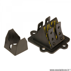 Clapet malossi carbone pour scooter aprillia sr 50 mbk nitro ovetto mach-g malaguti f10 f12 f15 yamaha aerox neos