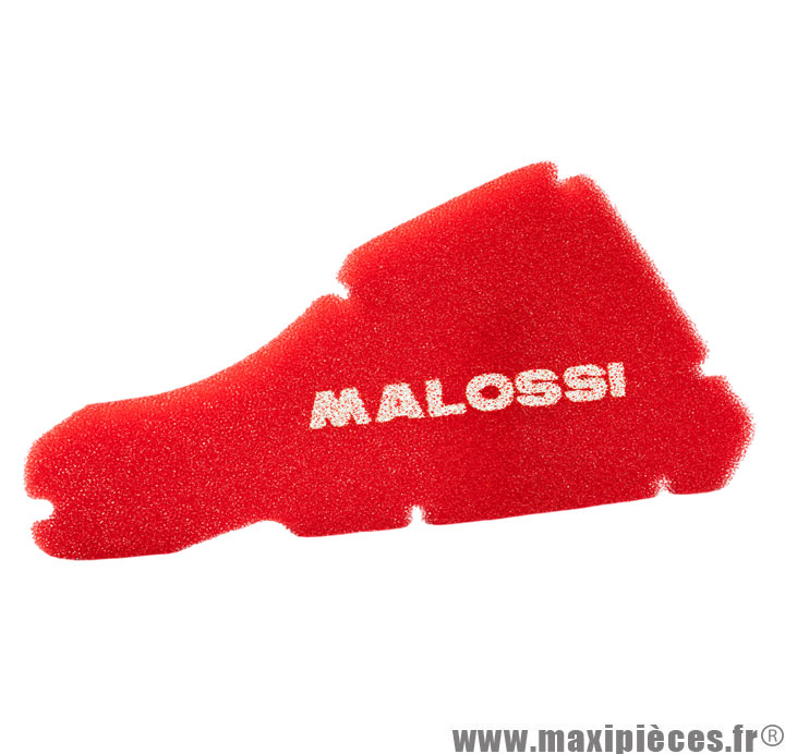 Mousse de filtre à air RED SPONGE marque Malossi pour scooter 50 typhoon avant 2006, nrg 1997 à 1999, ntt 1997 à 1999