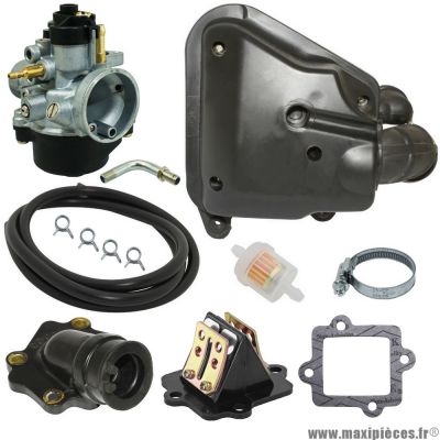 Pack carburation type origine pour mbk nitro, ovetto (2004> starter auto) * Prix spécial !